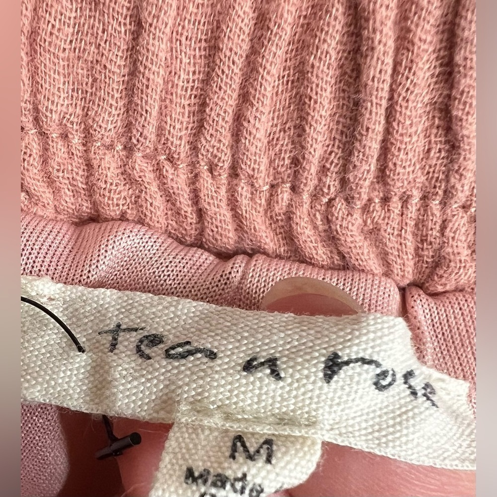 Tea N Rose Pink Pants NWOT - Picture 3 of 3